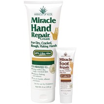 Miracle Hand Repair 8 oz &amp; Miracle Foot Repair 1 oz tube - £23.12 GBP