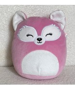 Squishmallows Rhiannon the Pink Fox 7&quot; 2023 Plush Stuffed Animal Toy Kel... - $365.18 MXN