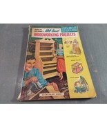 Vintage Popular Mechanics 1951 100 Best Woodworking Projects Cupboard Cr... - £12.47 GBP