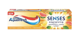 Aquafresh Senses Grapefruit Lemon & Mint Toothpaste 75ml Free Shipping - $10.88