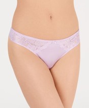 allbrand365 designer Womens Intimate Lace Thong, X-Large, Fresh Iris - £10.22 GBP