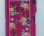 Flip Notes Pink Floral Metal Case with Pen  - £7.91 GBP