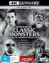 Dracula / Frankenstein / Invisible Man / The Wolf Man 4K Ultra HD | Region B - £57.52 GBP