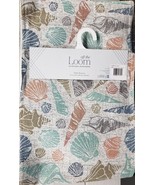 Extra Long Tapestry Table Runner,13&quot;x72&quot;,NAUTICAL,MULTICOLOR SEASHELLS B... - £17.96 GBP