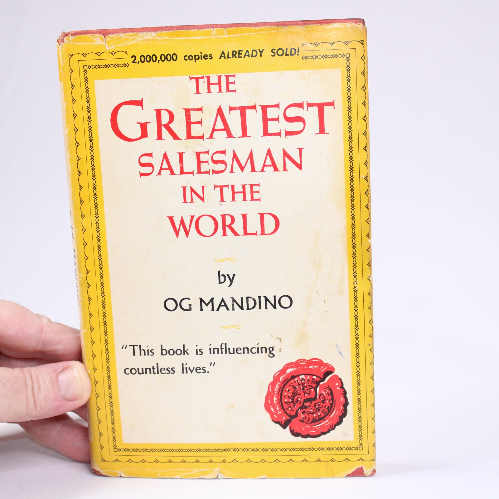VINTAGE THE GREATEST SALESMAN IN THE WORLD By Og Mandino 1975 Rare Hardb... - $89.85