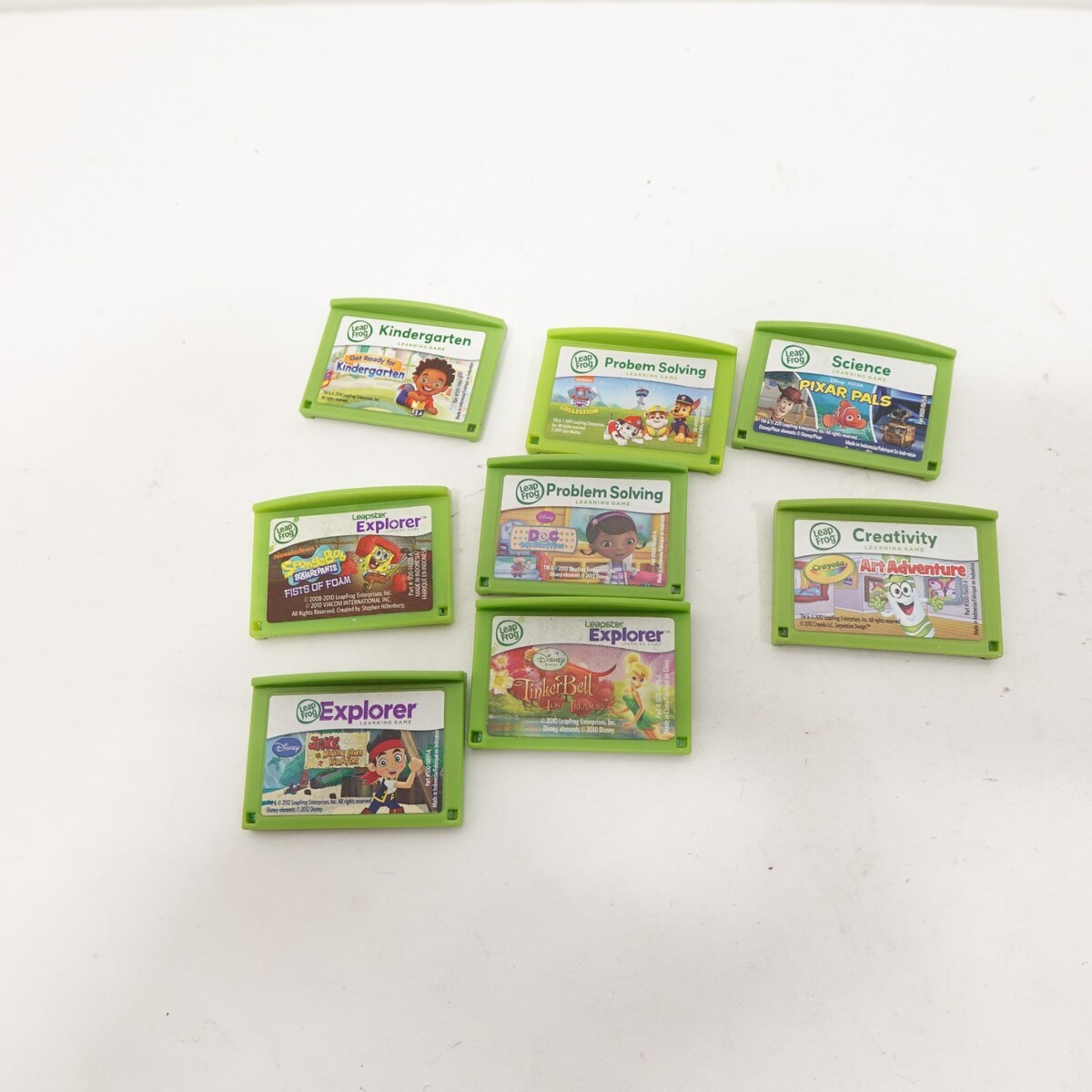 Lot of 8 LeapFrog Leapster Explorer Game Cartridges Mixed Subjects Learn... - $26.99