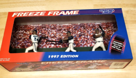 Vintage Starting Lineup Baseball Freeze Frame 3 Poses Ken Griffey Jr 1997 Ed NIP - £23.94 GBP