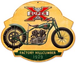 Super 1929 Factory Hillclimber Plasma Cut Metal Sign - $34.95