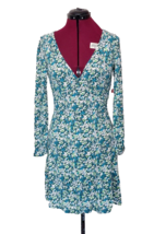 BP Knit Dress Green Moss Hannah Kate Women Size Small  Long Sleeve - £16.58 GBP