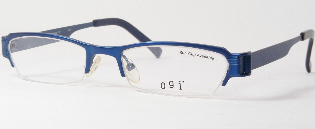 OGI Modèle 9048 Coleur. 761 Bleu Lunettes Monture 49-18-140mm Allemagne ... - $46.40
