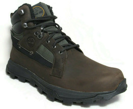 Timberland Treeline Men&#39;s Brown Green Waterproof Hiking Boots #A2ECH - £71.17 GBP