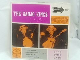 The Banjo Kings LP 45rpm 1007 &amp; 1027 Red Translucent Records in 1 Case - £21.59 GBP