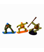 Lot of 3 McDonald&#39;s Teenage Mutant Ninja Turtles TMNT Happy Meal Toys - $10.84 CAD