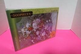 Chamberart 500 Piece Puzzle Spring Bouquet A5057 New Sealed In Box - $11.00