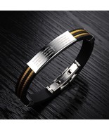 Unisex Gold Cable Wire Lord&#39;s Prayer Bracelet ! Only $39.95 ! - $54.40 CAD