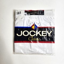 Jockey ClassicFull-Cut Boxer 2 Pack White Size 42 Men&#39;s NEW - £15.78 GBP