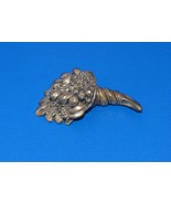 Paperweight/Collectible Paperweight-Magrino .925 Silver Cornucopia 3&quot; x 1&quot; - $39.60
