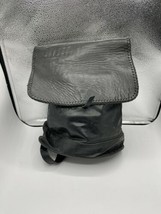 Sensea Leather Backpack Purse Black - £58.38 GBP