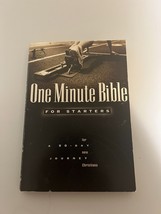 One Minute Bible for Starters Vol. 1 : A 90 Day Journey for New Christians - $3.99