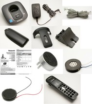 PANASONIC CORDLESS PHONE PARTS BASE SPEAKER MIC CHARGER WALL-MOUNT MANUAL - £3.87 GBP+