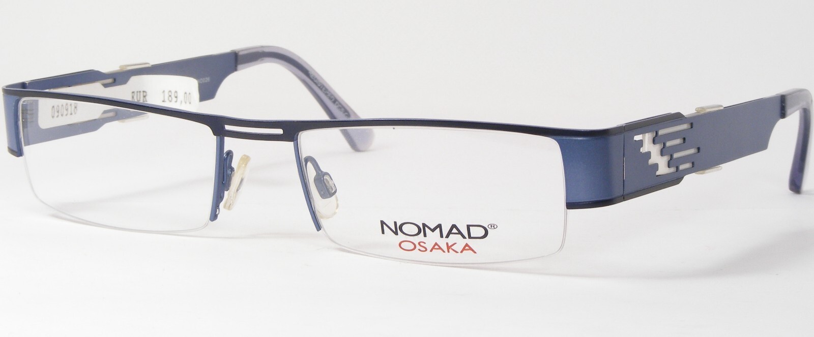 MOREL NOMAD OSAKA 1592N NO026 Blue UNIQUE RARE EYEGLASSES 52-18-140mm Fr... - $136.61