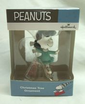 LUCY Ice Skating The Peanuts Hallmark Keepsake CHRISTMAS TREE ORNAMENT NEW - $14.85