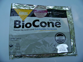 FilterQueen BioCone Filter Pack - 12 Bio Cones, 2 Motor Guards Annual - $39.95