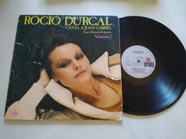 ROCIO DURCAL Canta A juan Gabriel Vol 2 Mariachi America LP vinyl 12 &quot; G... - $25.21
