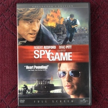 Spy Game - Collectors Edition - 2001 - DVD - Rated R - Thriller/Action - Used - $4.00