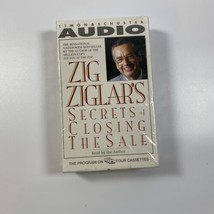 Secrets of Closing the Sale by Zig Ziglar (4 Audio Cassettes) NEW Sealed  - £9.94 GBP