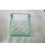 Vintage Square Short Rippled Marked 14 Jar  Trinket Cup 3.1/4&quot; Tall - £4.54 GBP