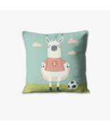 Lulu the Defender Llama Pillow by Dancing Littles Jungle - $870.29 MXN+