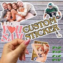 Custom Personalized Kiss-Cut Stickers, Design Your Own, Vinyl Sticker De... - $5.98+