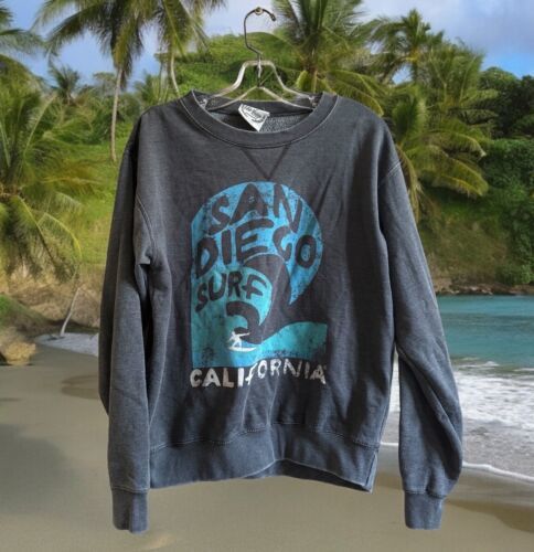 US Vintage San Diego California Crewneck Sweatshirt Beach Women’s  size L - $20.47