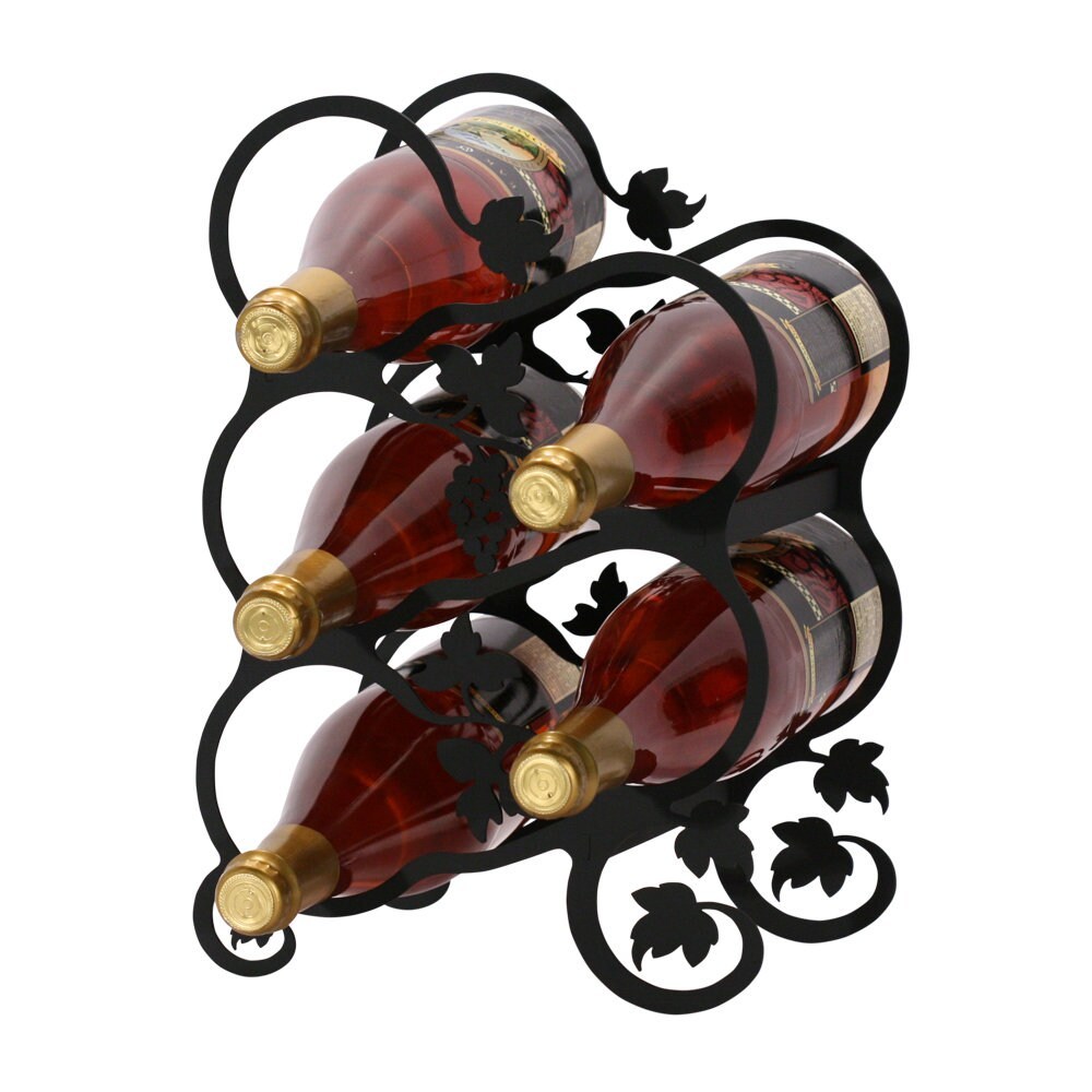 5 Bottle Metal Wine Rack