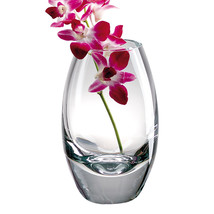 9 Mouth Blown Crystal European Made Vase - £133.01 GBP