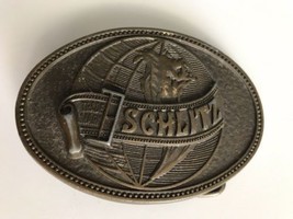 Schlitz Beer Brewing Company Brass Tone Belt Buckle Vintage - £17.40 GBP