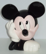 Disney Mickey Mouse Cookie Jar Treasure Craft Vintage Pfaltzgraff Retired New - $199.95