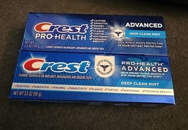 2 Crest Pro-Health Advanced Toothpaste Whitening Deep Clean Mint 3.5 Oz (BN16) - £9.74 GBP
