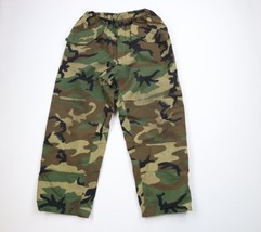 Vtg 90s Streetwear Mens Large Goretex Goreseam Waterproof Camouflage Pants USA - £62.72 GBP