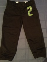 Size Medium Badger pants Softball Baseball pants black sports athletic G... - $9.79