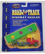 B) Road &amp; Track Magazine Diecast Highway Hauler - ABC Blocks - Maisto 1:64 - £9.33 GBP