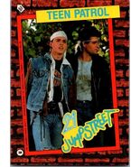 1987 Topps 21 Jump Street Teen Patrol Johnny Depp STICKER card #38 - $4.04