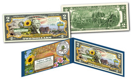 NORTH DAKOTA Genuine Legal Tender $2 Bill USA Honoring America&#39;s 50 States - $13.95