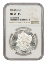 1884-CC $1 NGC MS65+PL - £759.25 GBP