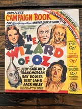 The Wizard of Oz Complete Campaign Book 70th Anniversary Metro-Goldwyn M... - $358.23 MXN