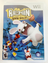 Rayman Raving Rabbids Nintendo Wii 2006 Video Game zany party fun minigames - £6.73 GBP