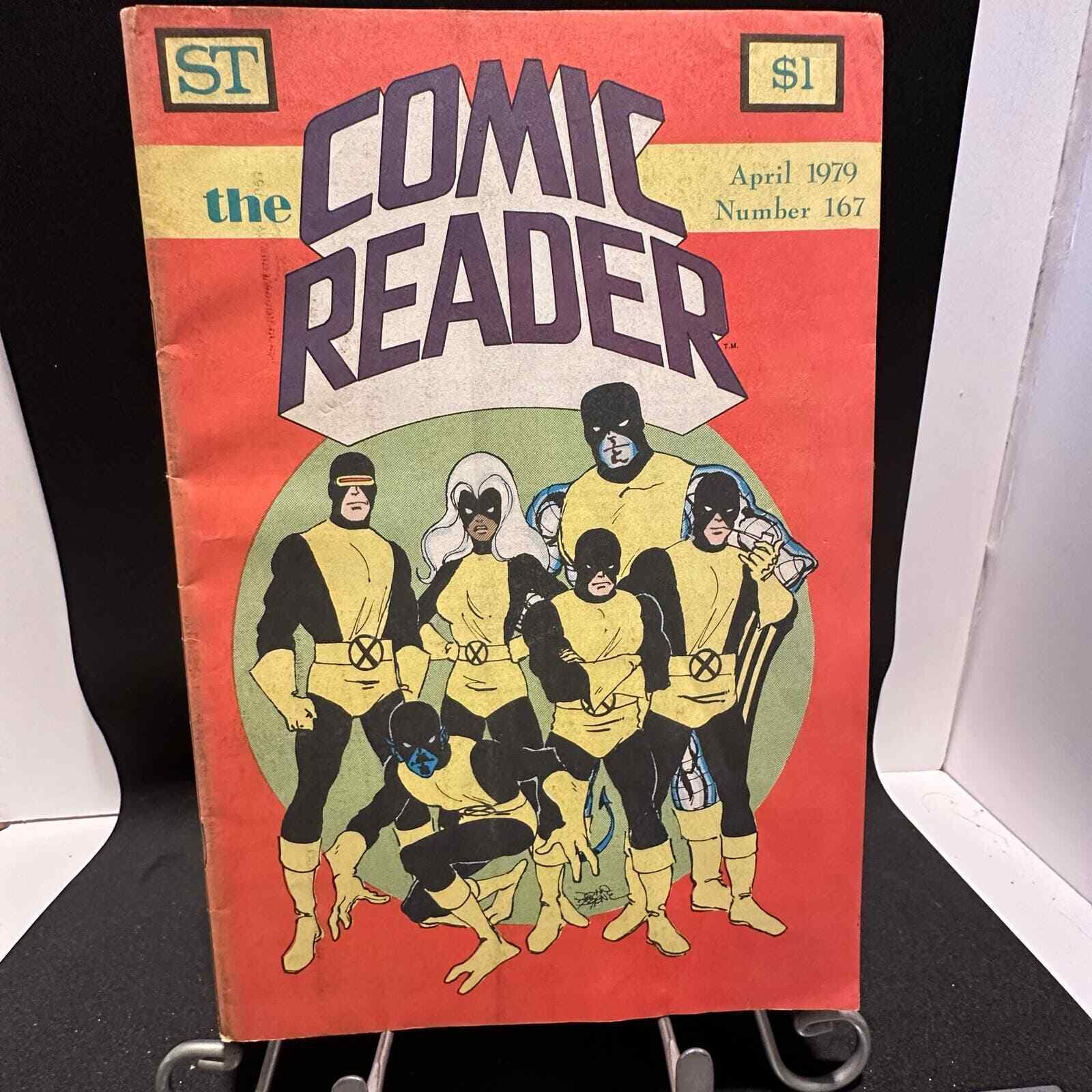 The Comic Reader Comic Magazine #167 Street Ent 1979 FINE- Black Cat ...