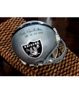 TED HENDRICKS SB X1 XV XV111 OAKLAND RAIDERS HOF SIGNED AUTO PROLINE HEL... - £470.71 GBP