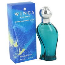WINGS by Giorgio Beverly Hills After Shave 1.7 oz - £31.93 GBP